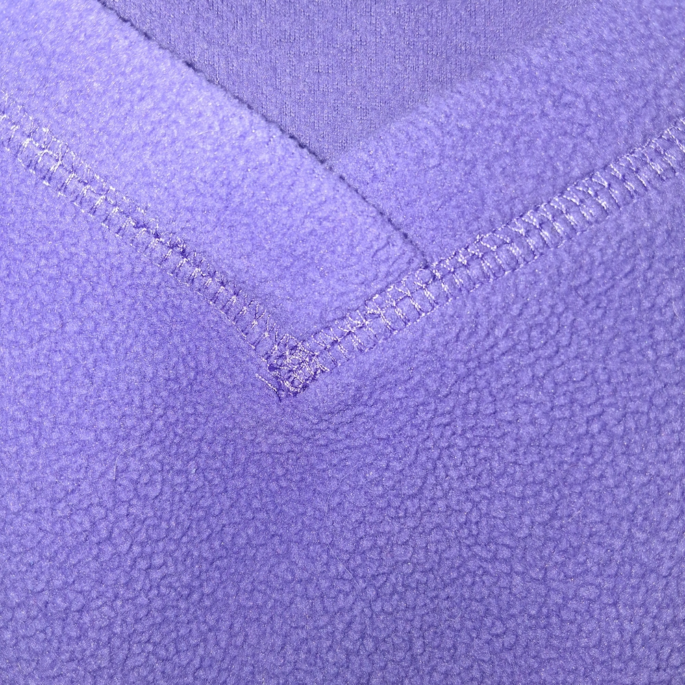 Made for Life Purple Fleece Top - Picture 4 of 4